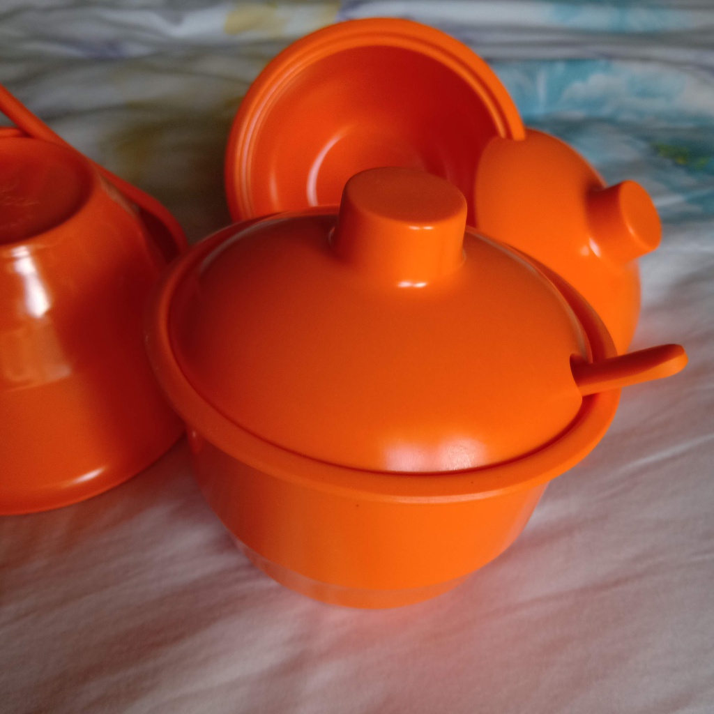 ORANGE - UNICA MANGKOK SAMBAL / TEMPAT SAMBAL UNICA / MANGKOK SAMBAL MELAMIN UNICA / TEMPAT SAMBAL M