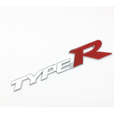 Emblem metal Type R