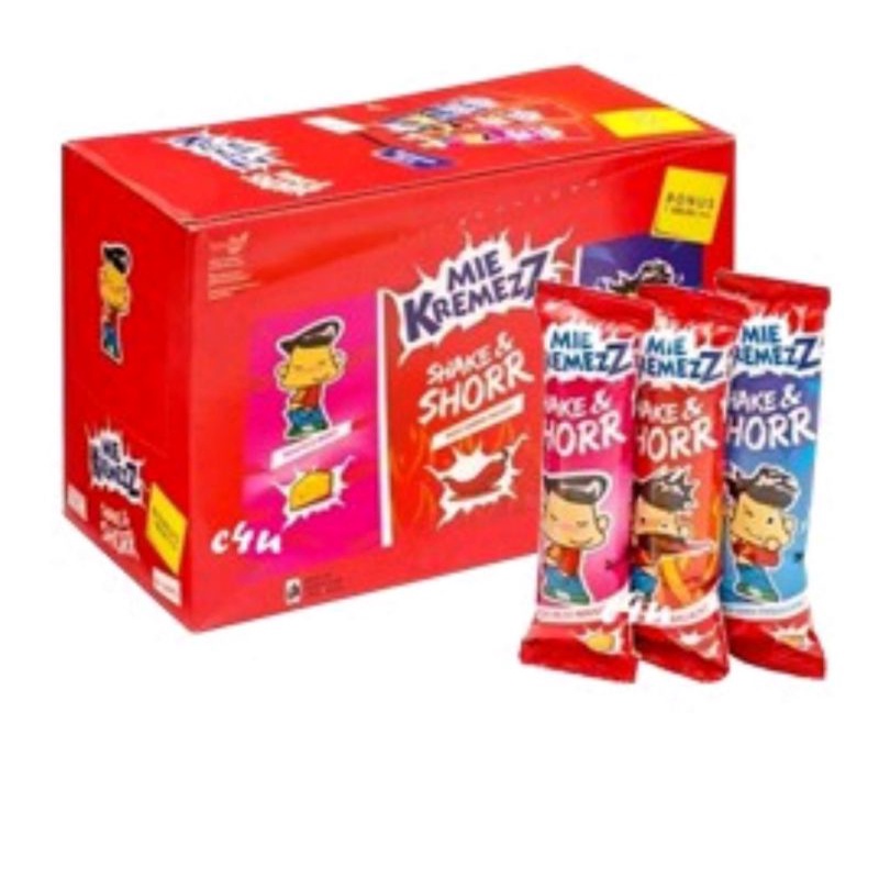 

MIE KREMEZZ SHORR CAMPUR 3 RASA/ MIE KREMES SHAKE & SHORR/ MI