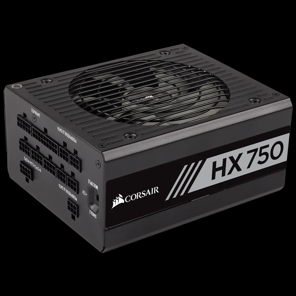 Corsair HX750 750W 80 PLUS PLATINUM Certified Fully Modular PSU