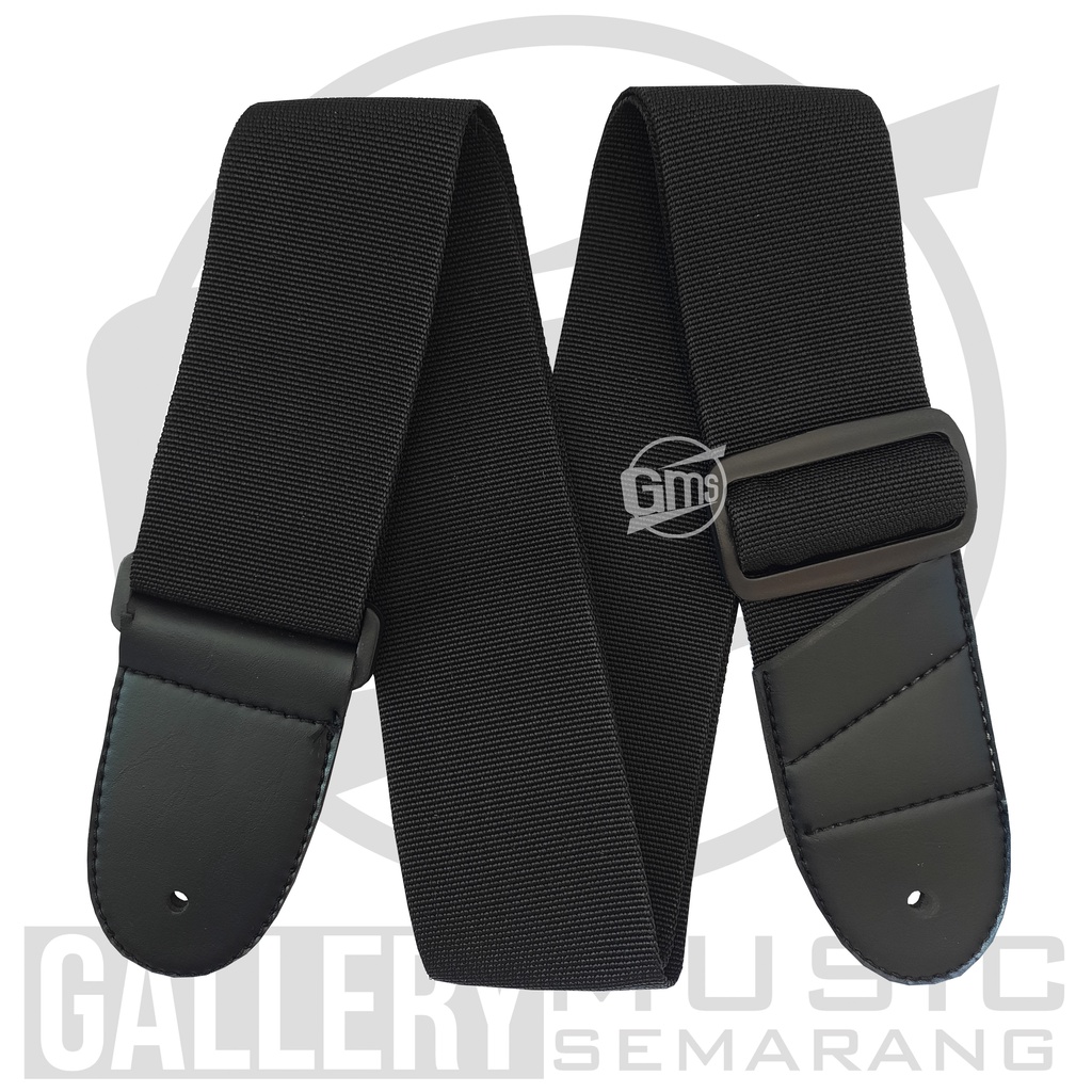 Sabuk Gitar dan Bass Polos Strap Berkualitas (A15)