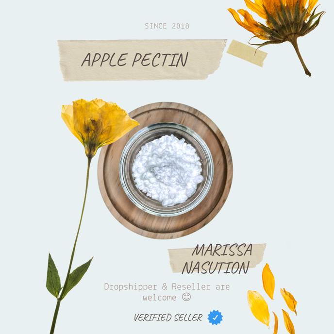 

[[COD]] Murah Apple Based Pectin Powder Pyrus Malus 100 GR BERGARANSI Kode 1227