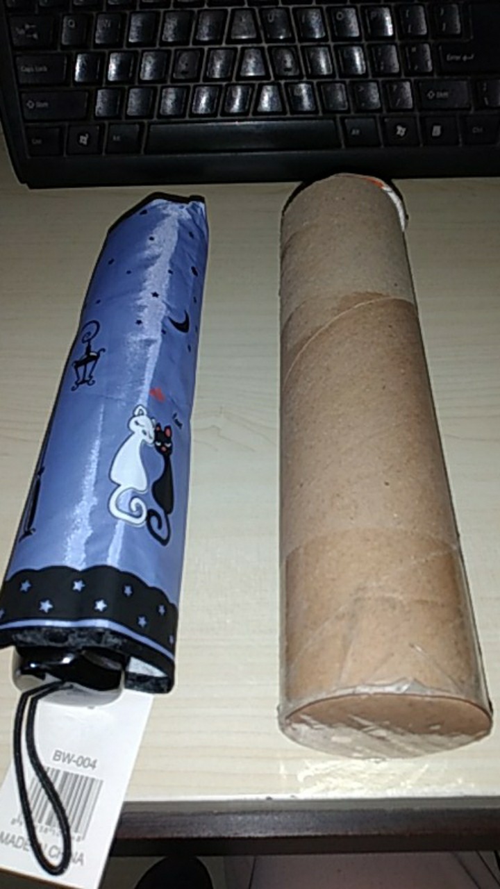 Payung Lipat 4 Fancy Karakter Kucing Couple / Couple Cat Anti Uv Merk Osaka - Bw-004