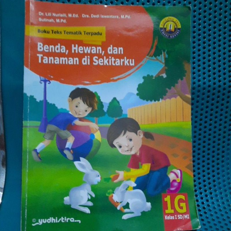BUKU TEKS TEMATIK TERPADU 1G YUDISTIRA