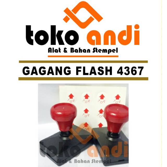 

GAGANG STEMPEL FLASH UK. 4367