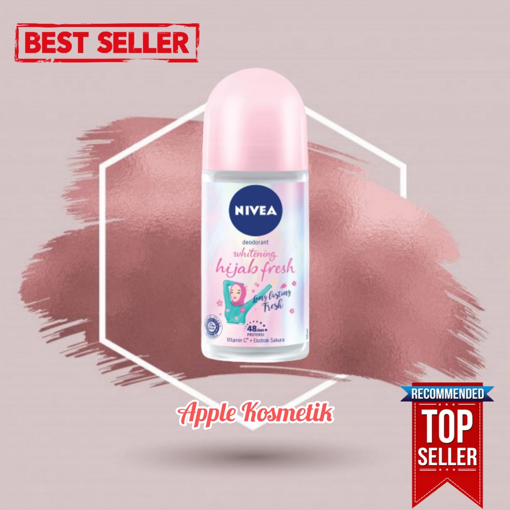 BARU!!!!! NIVEA Deodorant Whitening Hijab Fresh 50ml