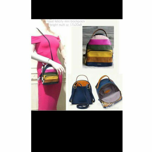 Tas Felicity Mini Backpack bs sling bag Nwt