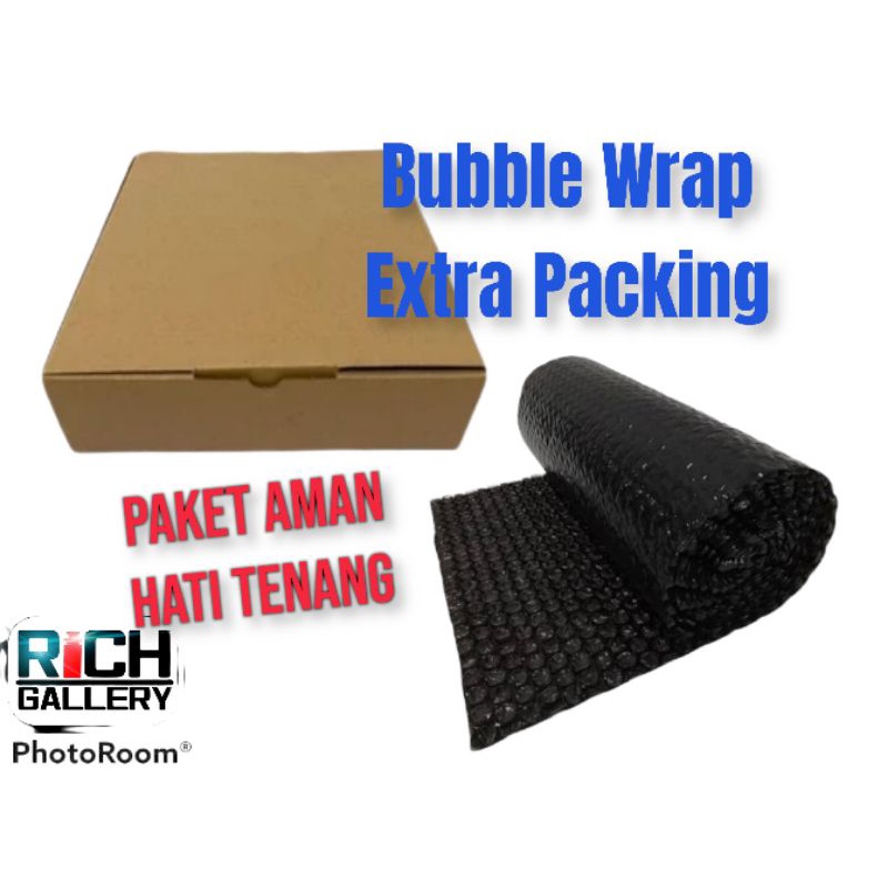 

Tambahan Packing Bubble Wrap Ekstra Packing Aman