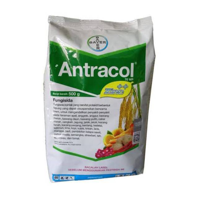 Antracol 70wp + ZINC 500gr FUNGISIDA OBAT JAMUR TANAMAN (khusus pulau jawa)