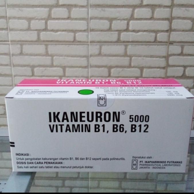 Ikaneuron 5000 per strip isi 10 tablet - Untuk Daya Tahan Tubuh