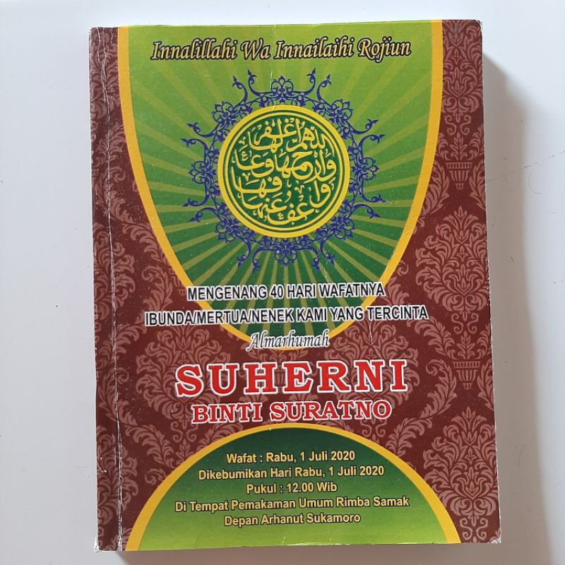 Buku yasin isi 128 Halaman