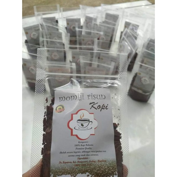 

Kopi Bubuk Robusta Momiji Risun Kopi