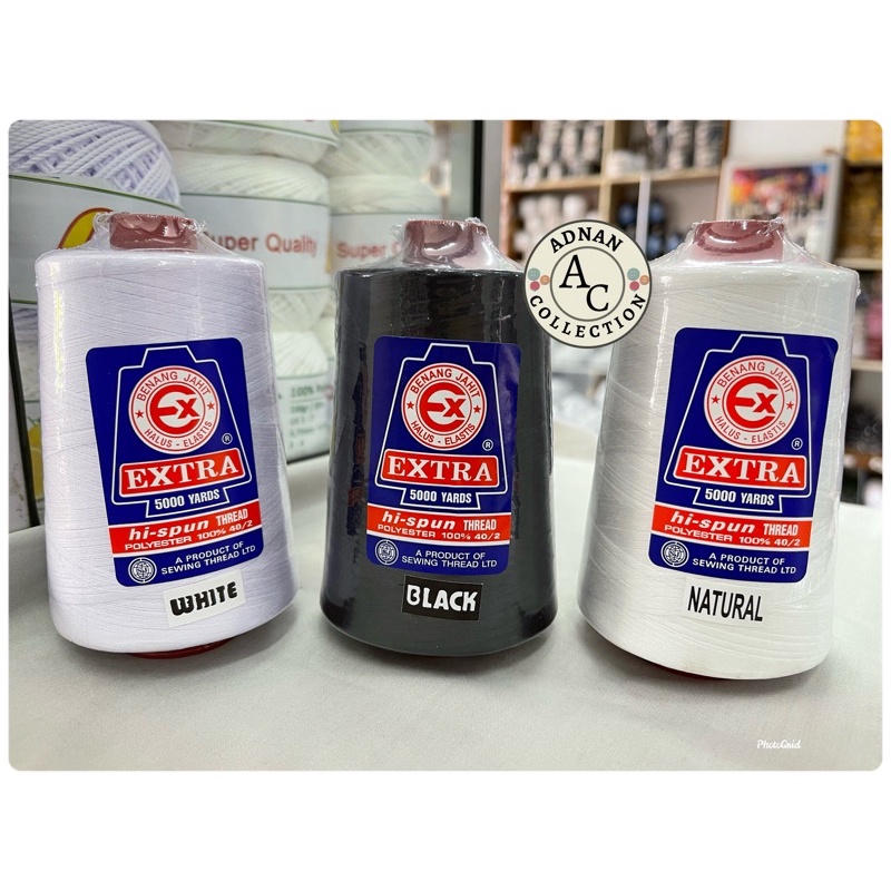 BENANG JAHIT EXTRA 5000yard (1pcs)