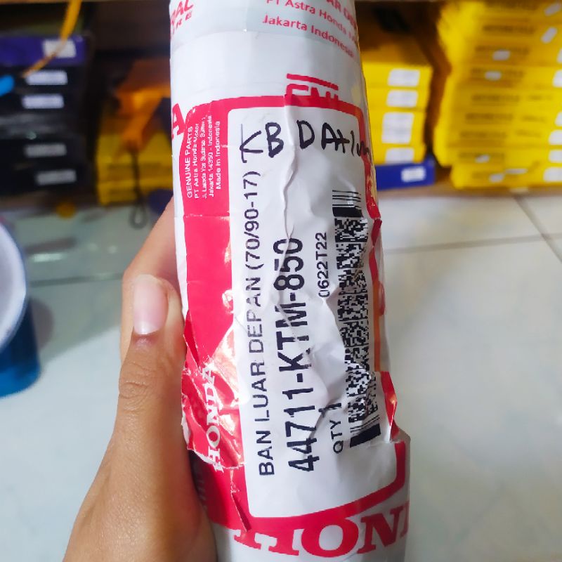 DIJAMIN ORI BAN LUAR STANDAR 70/90-17 AHM ORI BAN LUAR RING 17 BAN LUAR MOTOR BAN LUAR ASTRA HONDA M