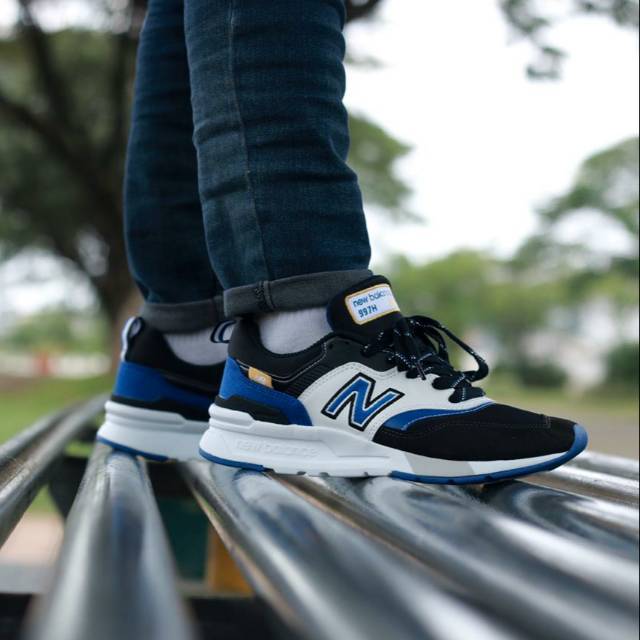 NEW BALANCE CM 997 “BLACK/WHITE/BLUE”