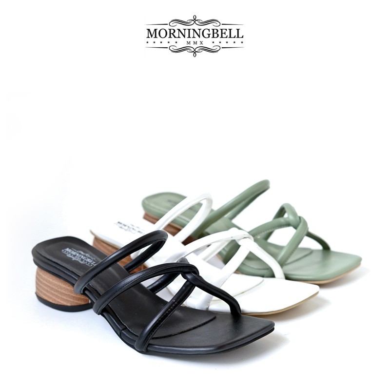 morningbell - new arrival sandal heels slop slank 5 cm