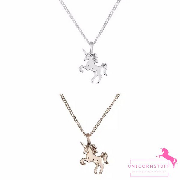 Kalung Unicorn Kalung dengan Motif Unicorn