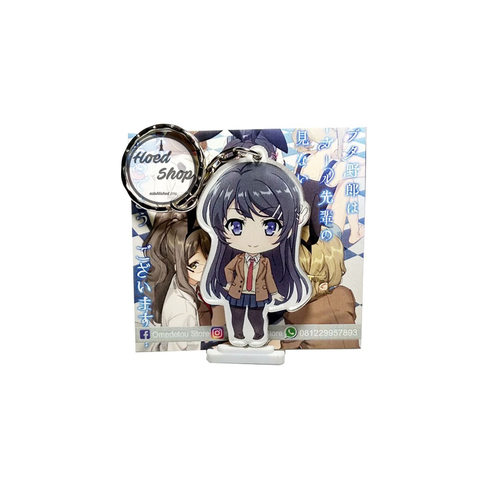 Gantungan Kunci Anime Seishun Buta Yarou Mai Sakurajima