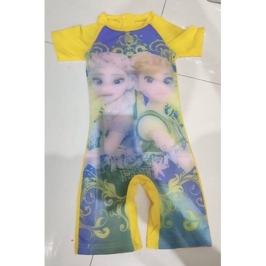 BAJU RENANG ANAK FROZEN