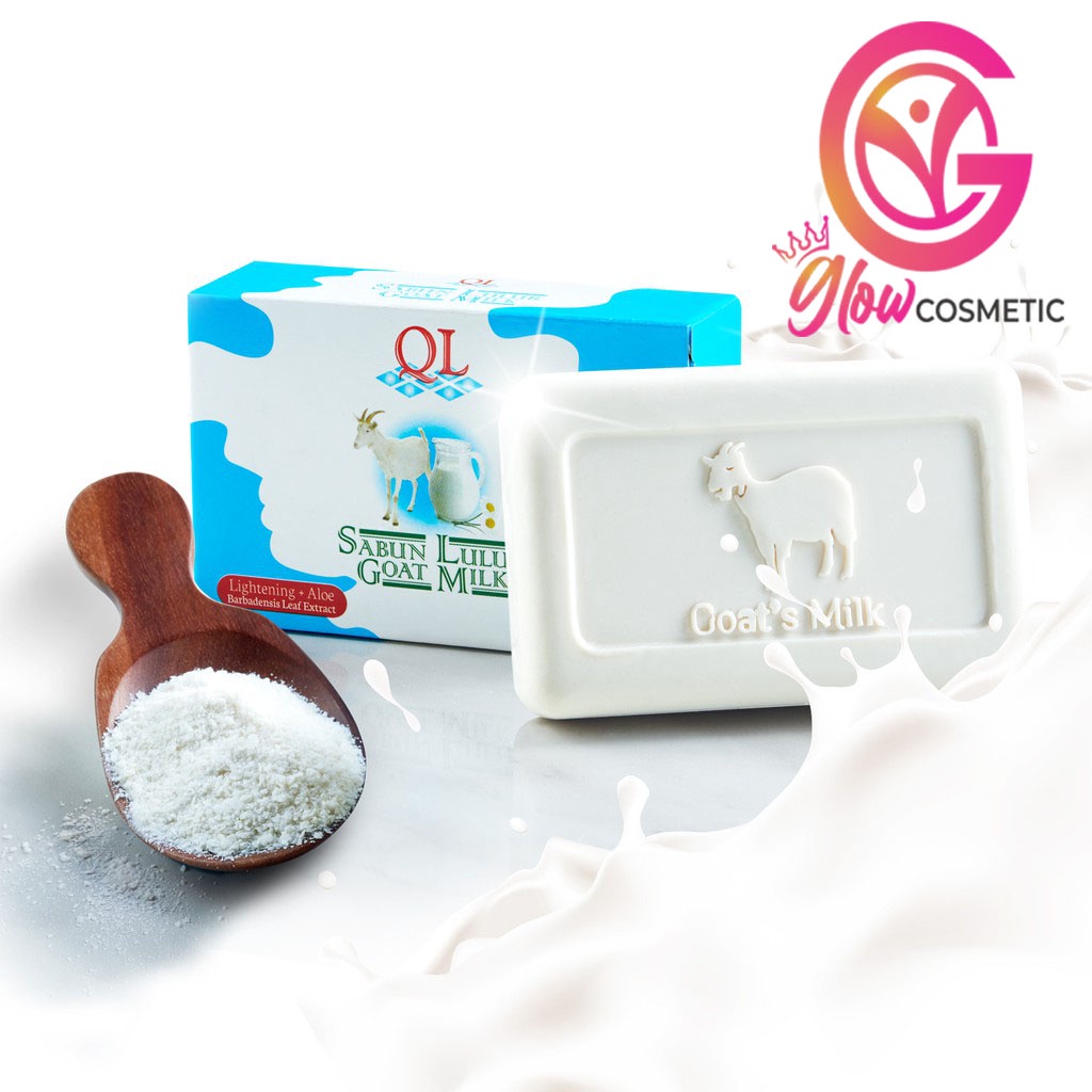 QL SABUN LULUR GOAT MILK BRIGHTENING + ALOE 100g