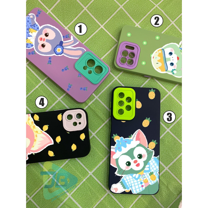 SOFTCASE NALLE SILIKON 2IN1 CAMERA PROTECTION DUFFY AND FRIENDS OPPO VIVO SAMSUNG REALME XIAOMI IPHONE FOR ALL TYPE JB5808