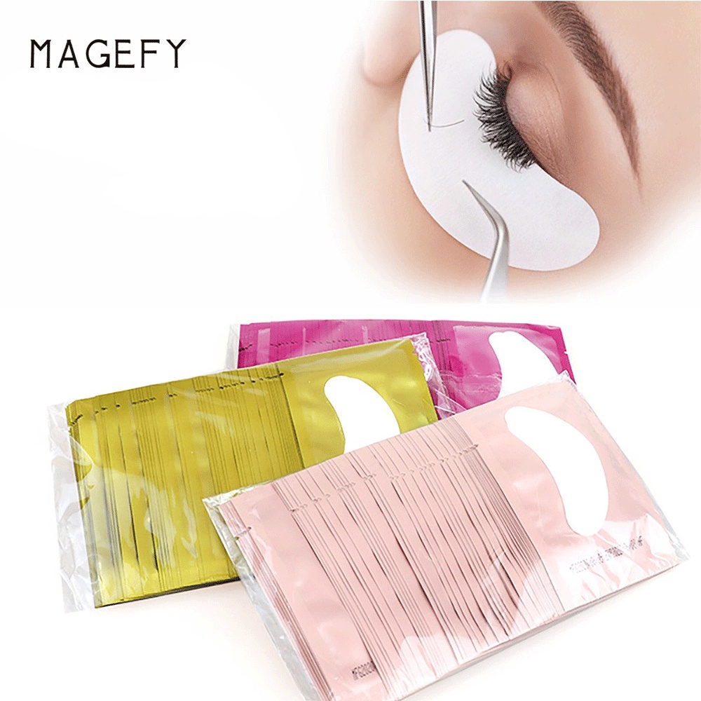 MAGEFY 10 Pasang Eyepatch Eyelash Extension Eyepad Hydrogel Eye Patch Pad Gel 7039