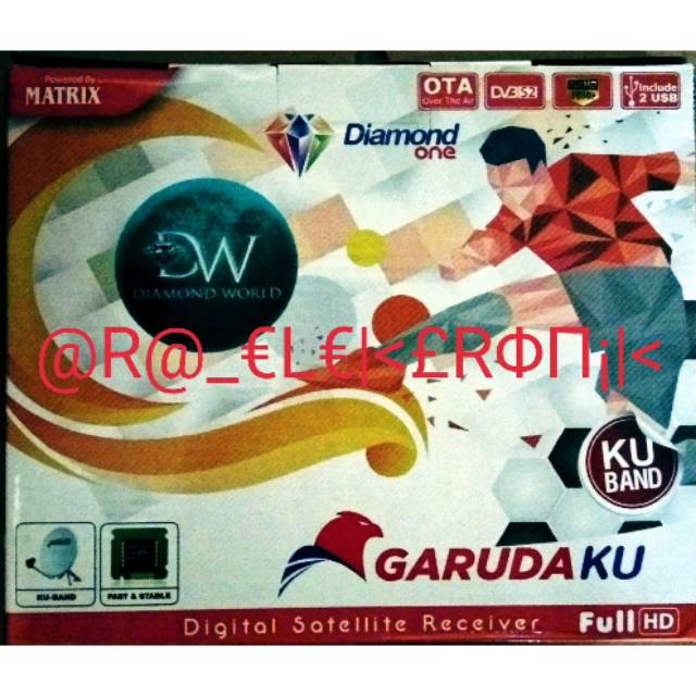 Receiver Parabola Matrix Garudaku Orange Digital Garuda