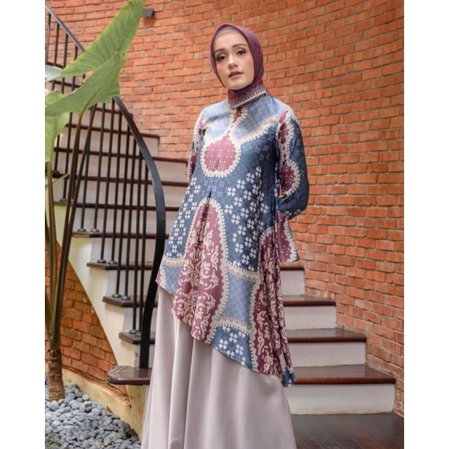 PL Wearing Klamby anggrek tunik in laelia (Xs)