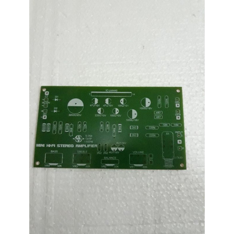 PCB Mini HIFI stero power Amplifier LA4440