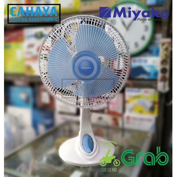 KIPAS ANGIN MEJA DESKFAN MIYAKO KAD 1227 - KIPAS ANGIN MEJA 12 INCI - GOSEND GRAB