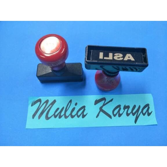 

Stempel ASLI otomatis