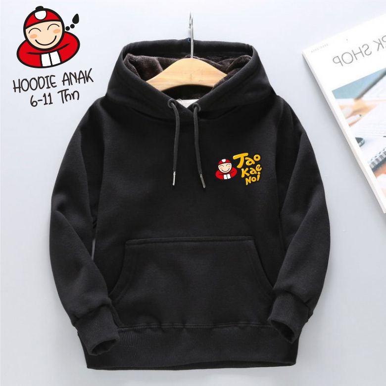 TAOKAENOI Sweater Hoodie Anak Laki-laki Perempuan 5-10 Tahun TERBARU TERLARIS