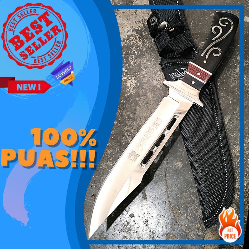 pisau survival columbia SA21 survival hunting berburu outdoor stainless steel tajam serbaguna