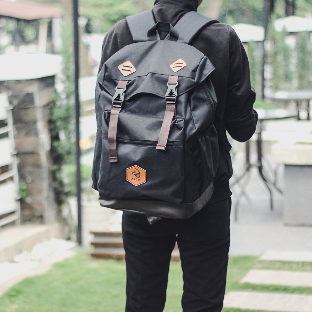 Xcloud x Arcio Tas Ransel Casual Pria Denver Black