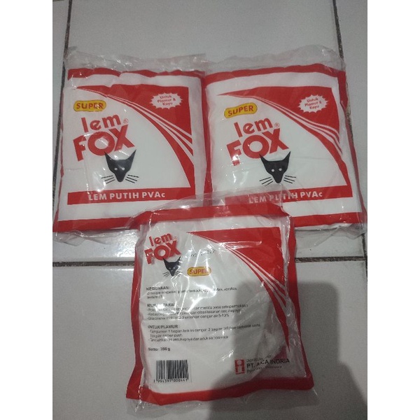 

Lem Fox Kemasan 350 Gram