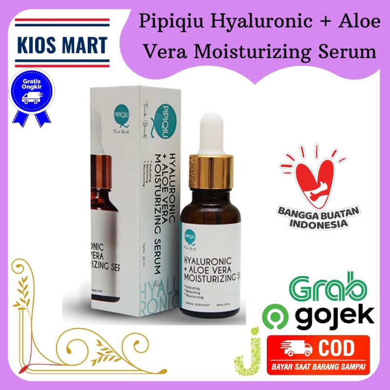 Serum Pelembab Wajah / Hyaluronic Aloevera Moisturizing Serum Pipiqiu