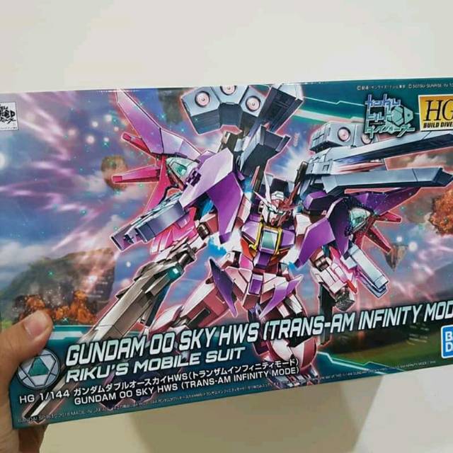 HG Gundam OO Sky HWS (Trans-arm)