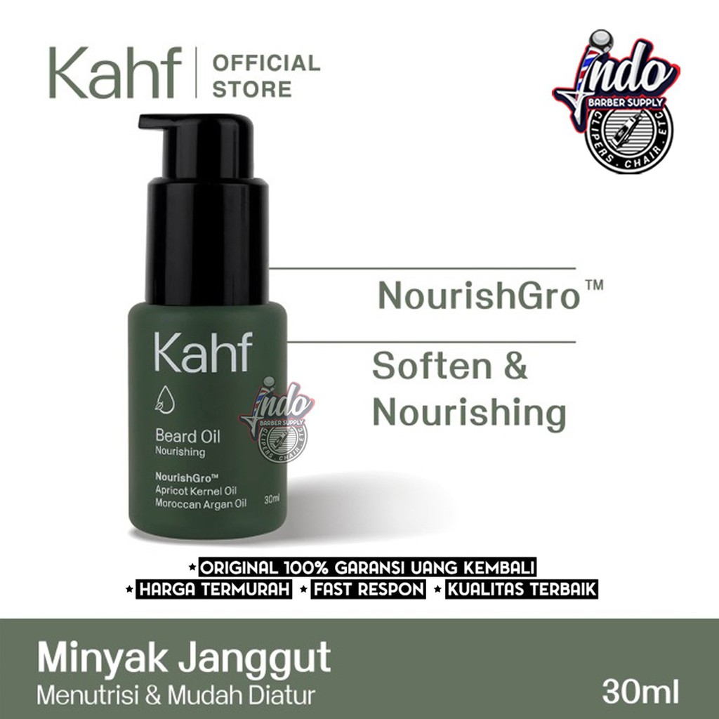 KAHF NOURISHING BEARD OIL 30 ML / MINYAK JANGGUT