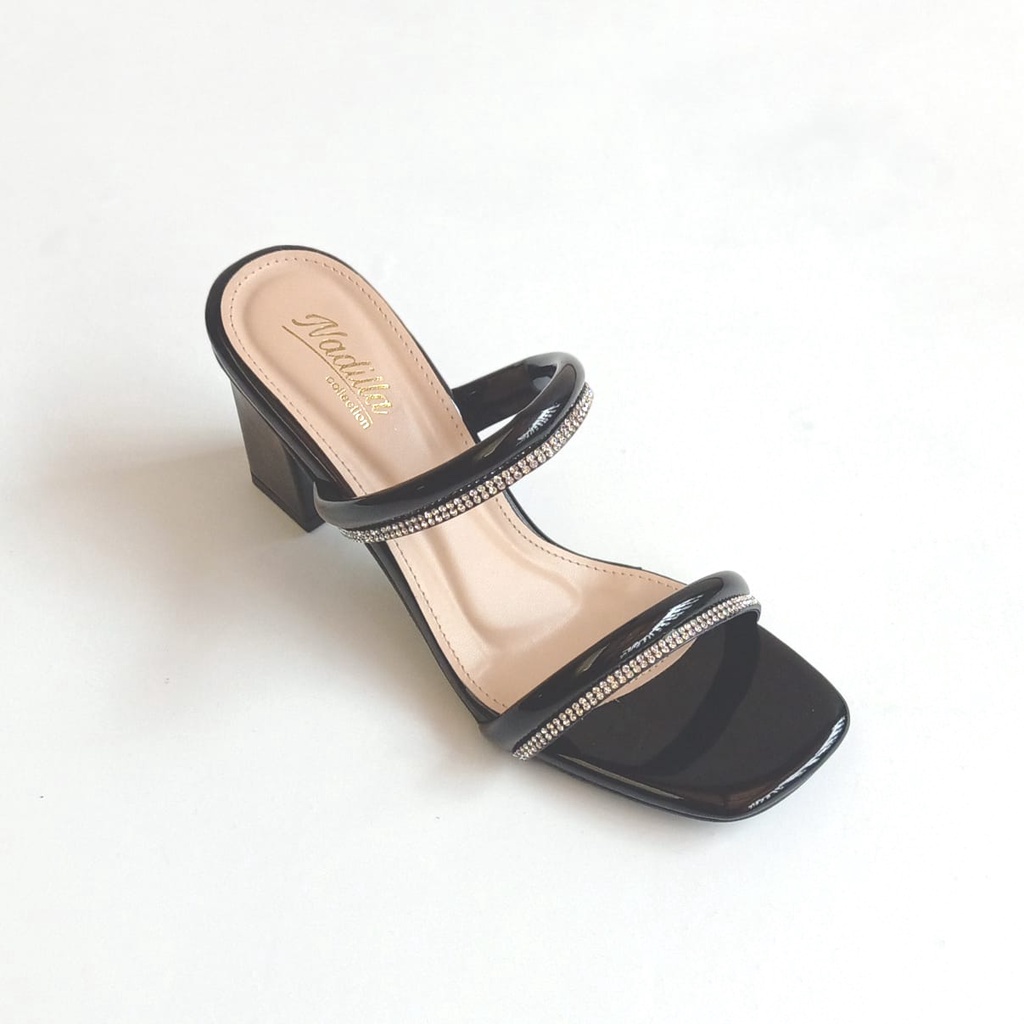 Sandal Heels Nadilla(8865) Sandal Wanita Kekinian Pesta Hak Tahu