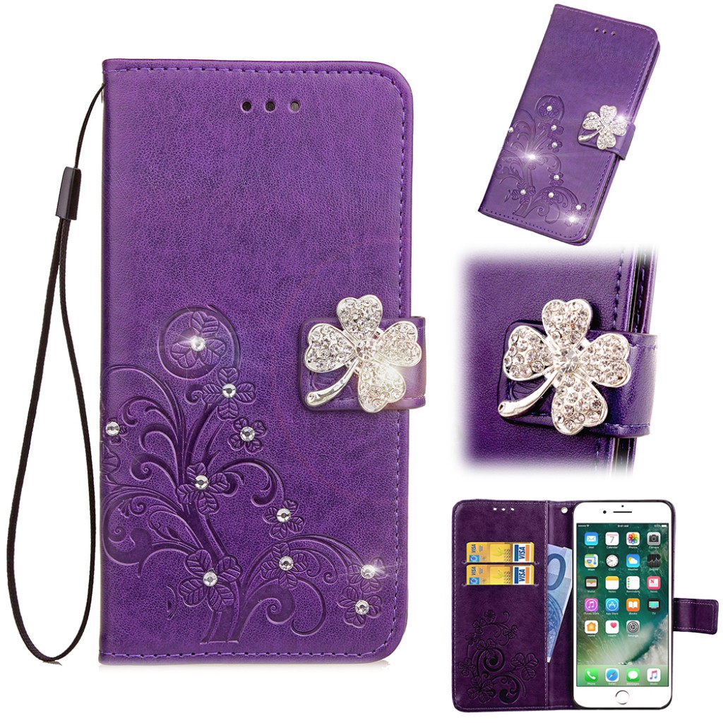 Wallet Casing  Flip Case Dompet Berlian 360 Derajat untuk 