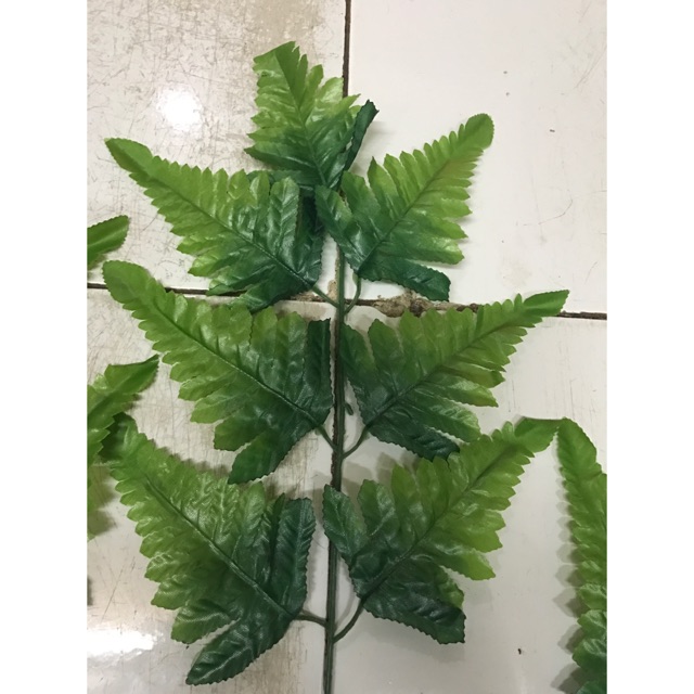 Daun pakis sintetis daun rambat garland rumput sintetis bunga artificial dekorasi