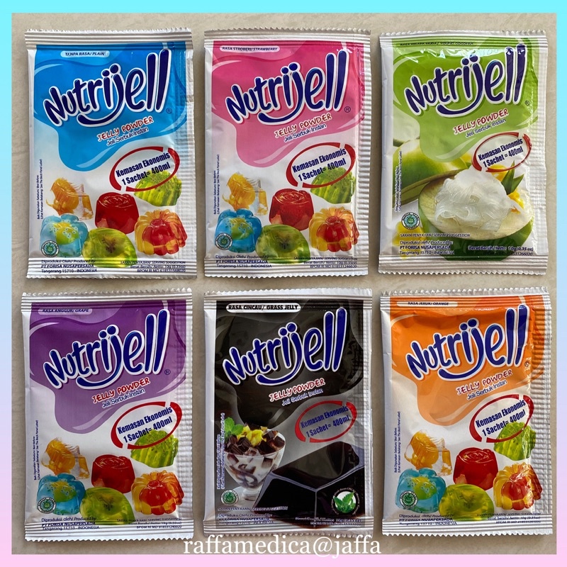 Nutrijell Ekonomis 5gr/ 7gr/ 10gr | Aneka Rasa