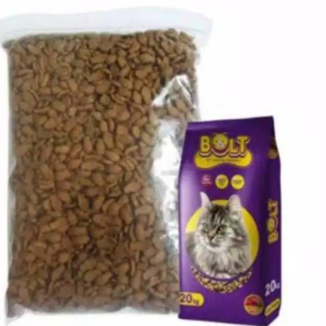 Pakan kucing BOLT 500 GR