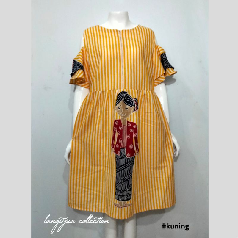 NUSANTARA BATIK DRESS BUMIL TRENDY BUSUI FRIENDLY