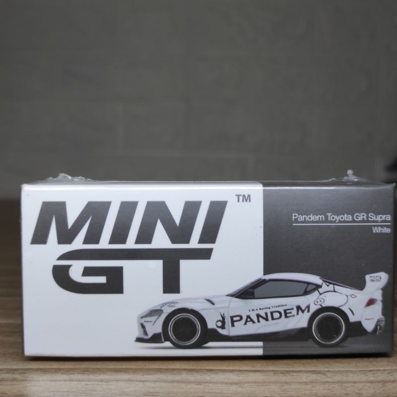 Mini GT Pandem Toyota GR Supra White