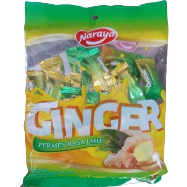 

NARAYA PERMEN RASA JAHE 150G / GINGER CANDY