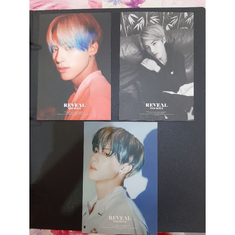 [Ready indo] Postcard Reveal Eric The Boyz (boy/moon/wolf ver.)