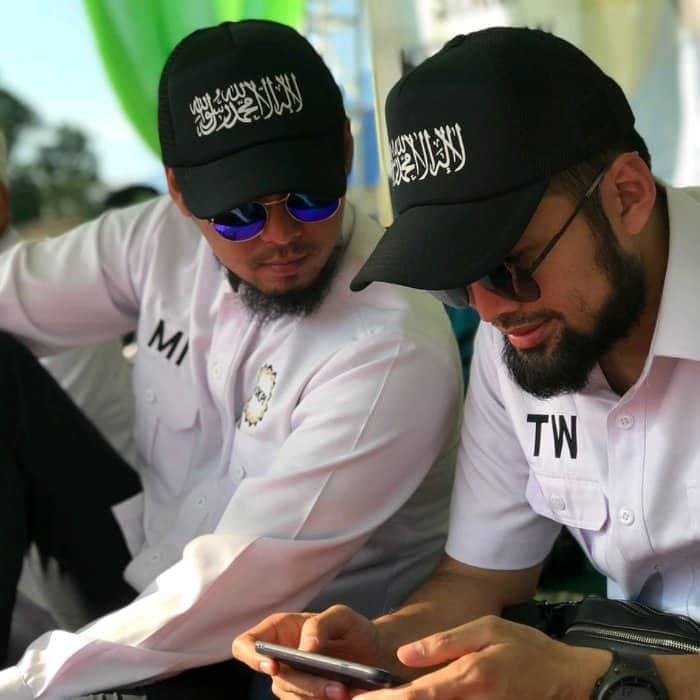 ER185 TOPI TAUHID TOPI JARING TAUHID TRUCKER HAT TAUHID