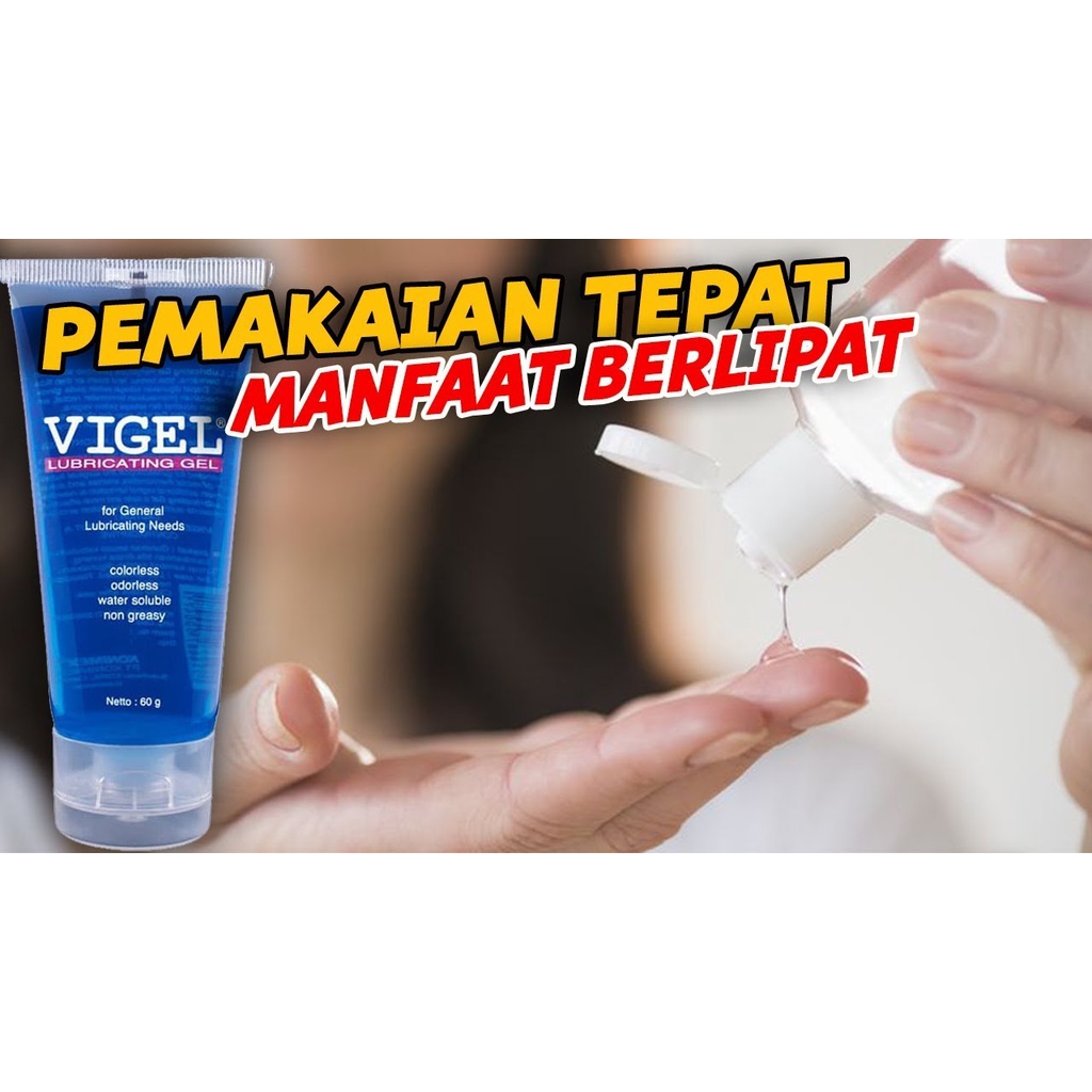 Minyak Perangsang Wanita Sex Ampuh Vigel Gel Lubricating 30G Pelumas Dan Pelicin Sex Pria Wanita Original