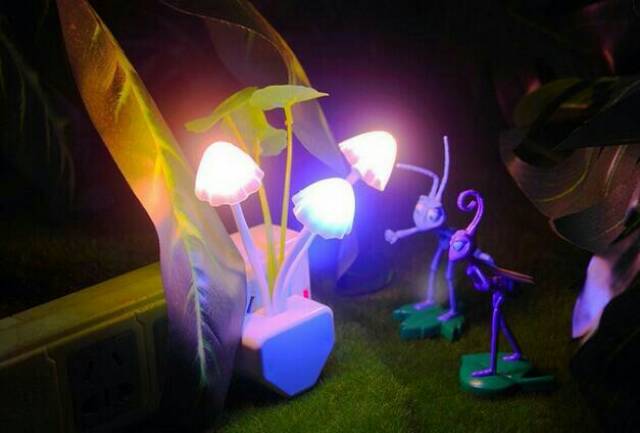 LAMPU JAMUR AVATAR / LAMPU TIDUR / LAMPU UNIK / LAMPU TIDUR JAMUR SENSOR GELAP